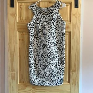 Black and white dress